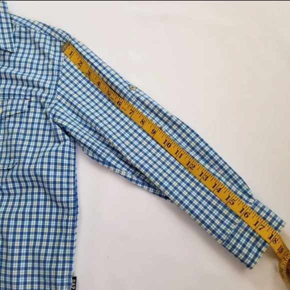 Gap Striped Button Down Shirt Sz 8 - Picture 11 of 11